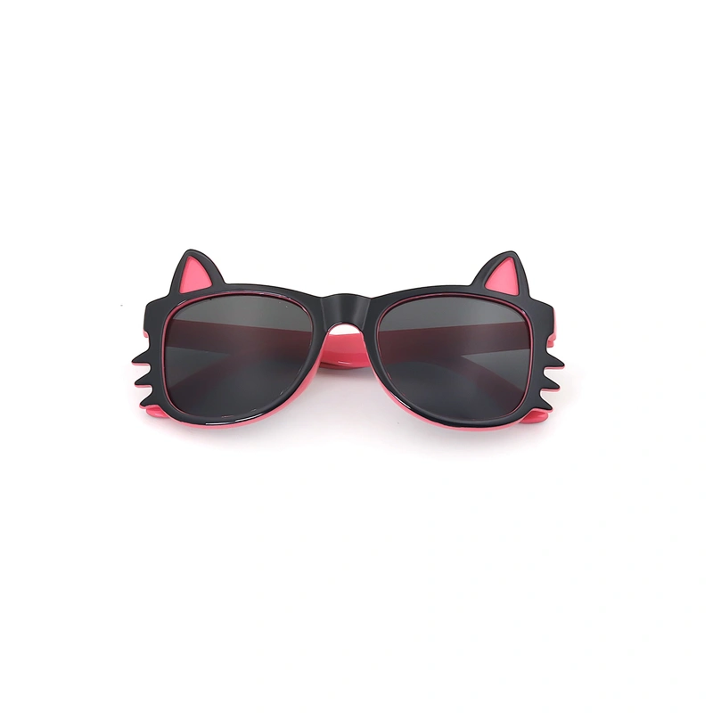 Wholesale Kids Multicolored Full Rim Plastic Square Uv400 Sunglasses