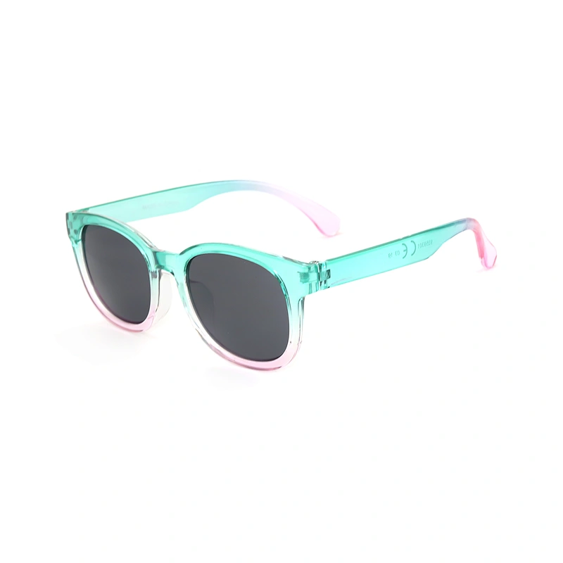 Kids Private Label Colourful Plastic Framed Uv Protection Sunglasses