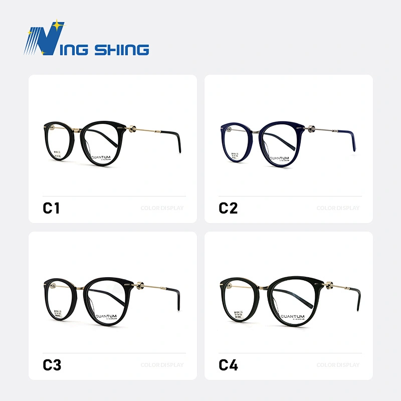 2019 NEW design eyewear for women color matching spectacle frame  Acetate Carve optical  glasses