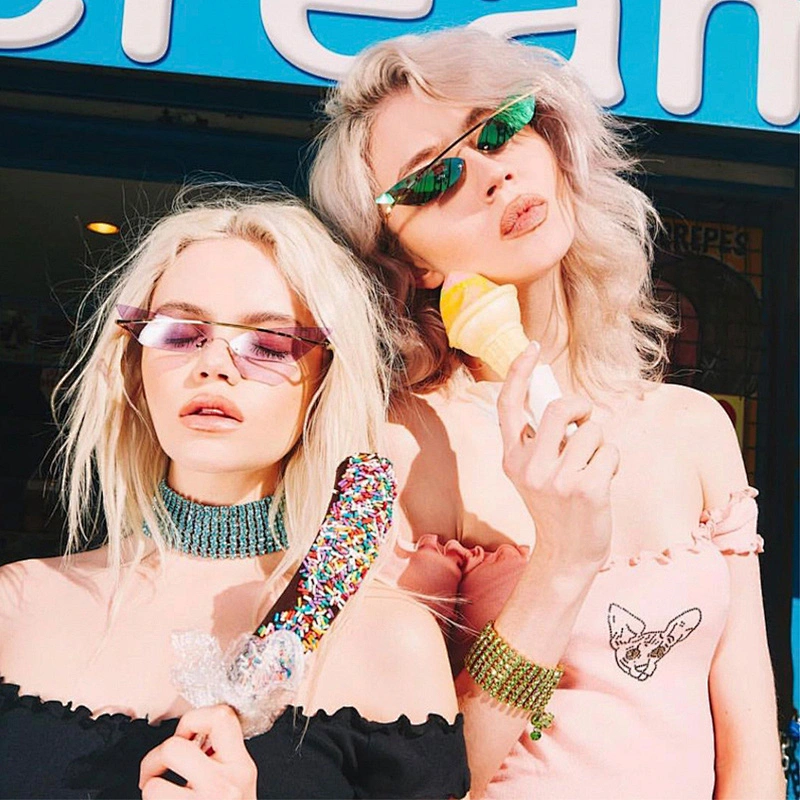 2020 The new fashion trendsetter sunglasses are designed for men, women and network celebrity sunglasses