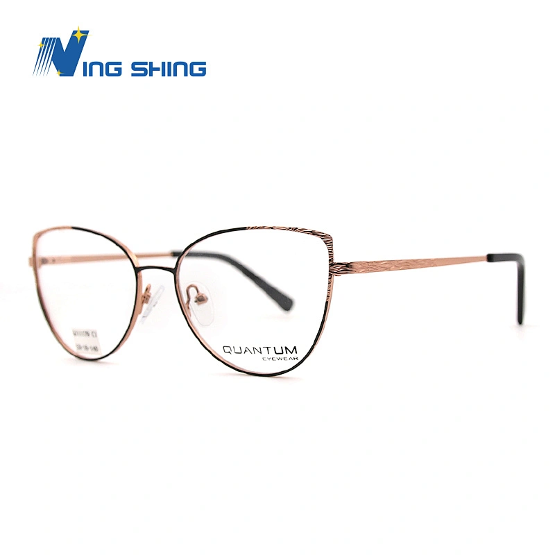 2020 New Arrival Glasses Optical Frame Half Fra Metal Frame Half Rim Designer Clear Lens Eye Glasses Frame oem eyeglasses frames