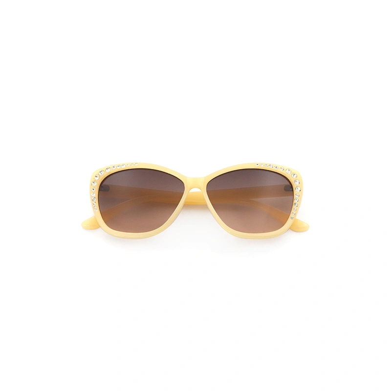 Wholesale Custom Fashion Trendy Uv400 Women Plastic Frame Sunglasses