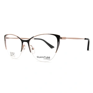 2020 New Arrival Glasses Optical Frame Half Fra Metal Frame Half Rim Designer Clear Lens Eye Glasses Frame oem eyeglasses frames