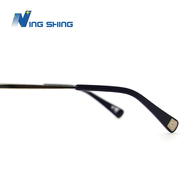 2020 New Arrival Glasses Optical Frame Half Fra Metal Frame Half Rim Designer Clear Lens Eye Glasses Frame oem eyeglasses frames