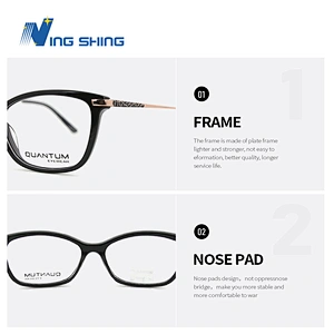 2019 NEW design eyewear  acetate Nickle-free Plating Acetate Carve optical  glasses