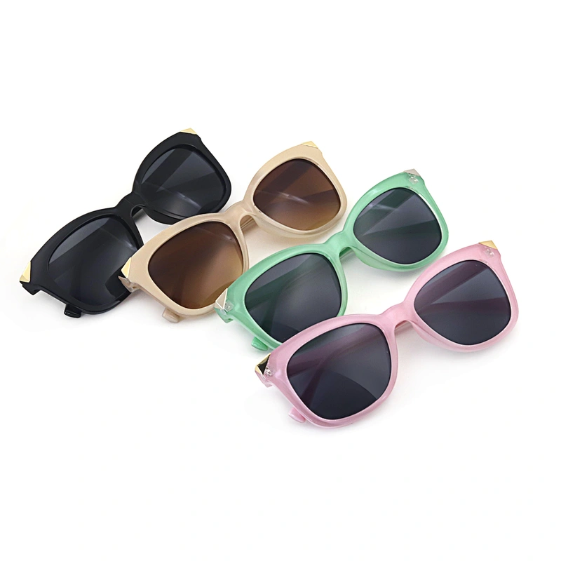 High Quality Luxury Uv400 Glasses Subglasses Women Plastic Sunglasses