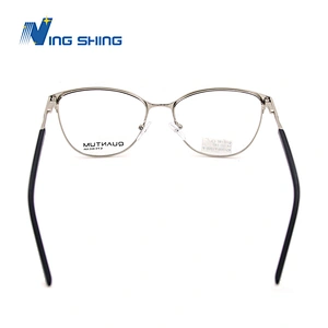 2019 NEW design eyewear slender  spectacle frame  Alloy Carve optical  glasses