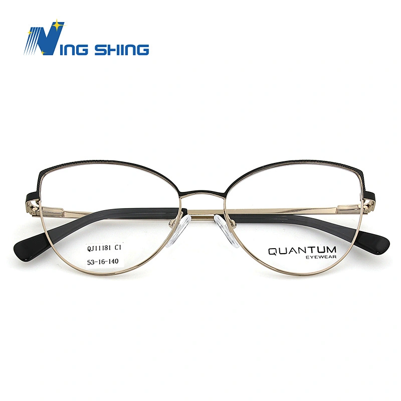 2020 New Arrival Glasses Optical Frame Half Fra Metal Frame Half Rim Designer Clear Lens Eye Glasses Frame oem eyeglasses frames