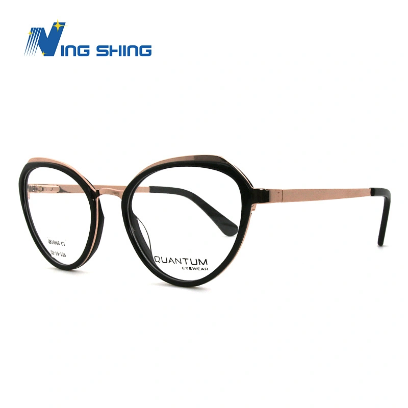 New Arrival Glasses Optical Frame Half Fra Metal Frame Half Rim Designer Clear Lens Eye Glasses Frame oem eyeglasses frames