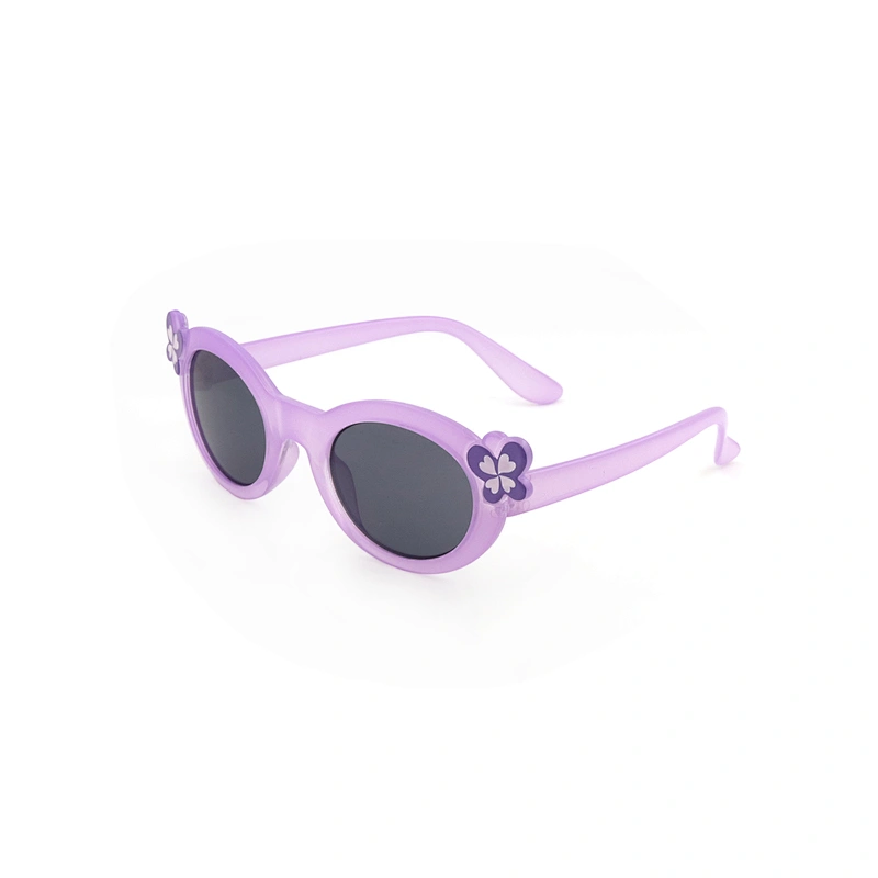 Wholesale Custom Colorful Lens Blue Light Flower 2020 Girls Boys Kids Sunglass