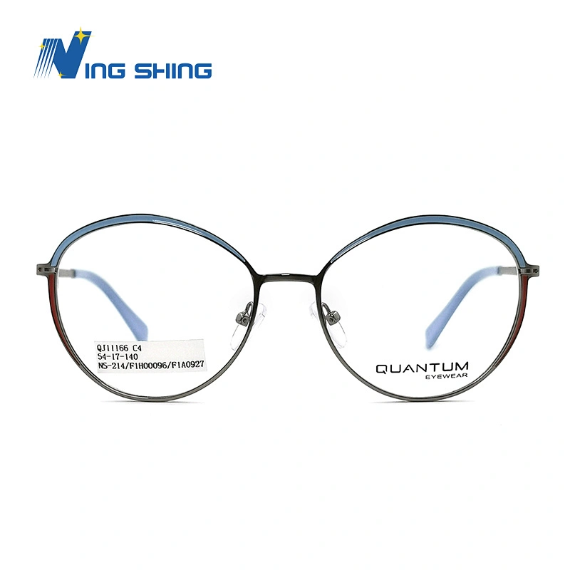2020 New Arrival Glasses Optical Frame Half Fra Metal Frame Half Rim Designer Clear Lens Eye Glasses Frame oem eyeglasses frames