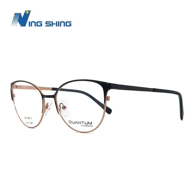 2019 NEW design eyewear Fine lines  spectacle frame  Alloy Carve optical  glasses Ultra-thin metal