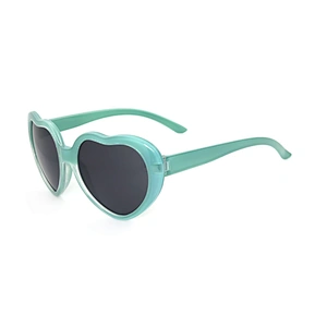 High Quality Kids Promotional Trendy Plastic Heart Sunglasses Sun Glasses