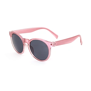 High Quality Multicolored Fashion Kids Cute Plastic Round Uv400 Sunglasses