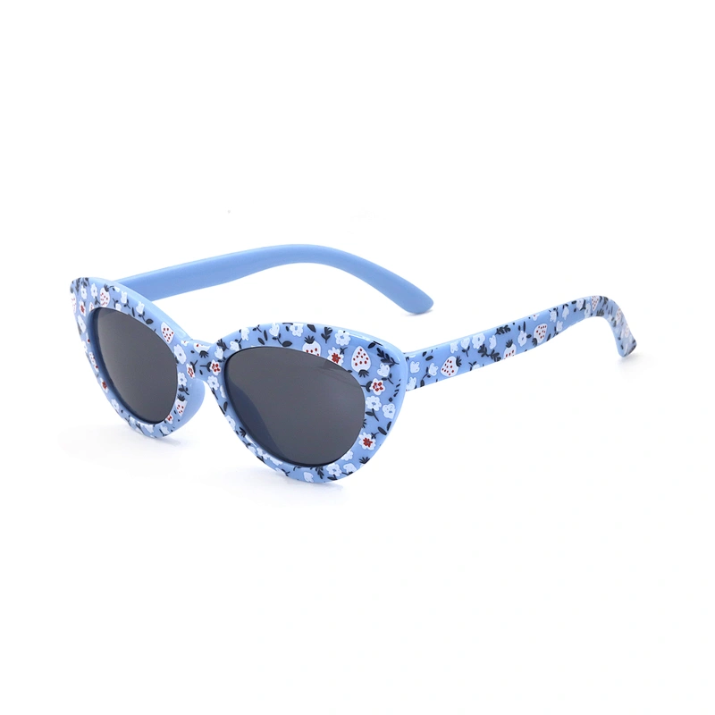 Hot Selling Trendy Kids Plastic Frame Uv400 Cat Eye Sunglasses Sun Glasses