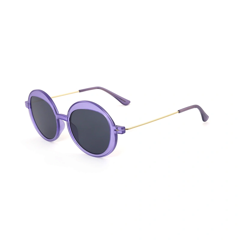 2020 Kid Mirror Lens Plastic Round Uv400 Rays Sunglasses Sun Glasses