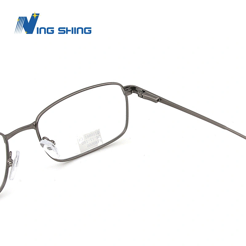 2019 New Arrival Durable Mens Eyewear Metal Frame Half Rim Designer Clear Lens Eye Glasses Framemen optical frame
