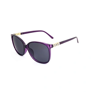 Customized Fashionable Uv400 Women Sun Glasses Plastic Frame Sunglasses