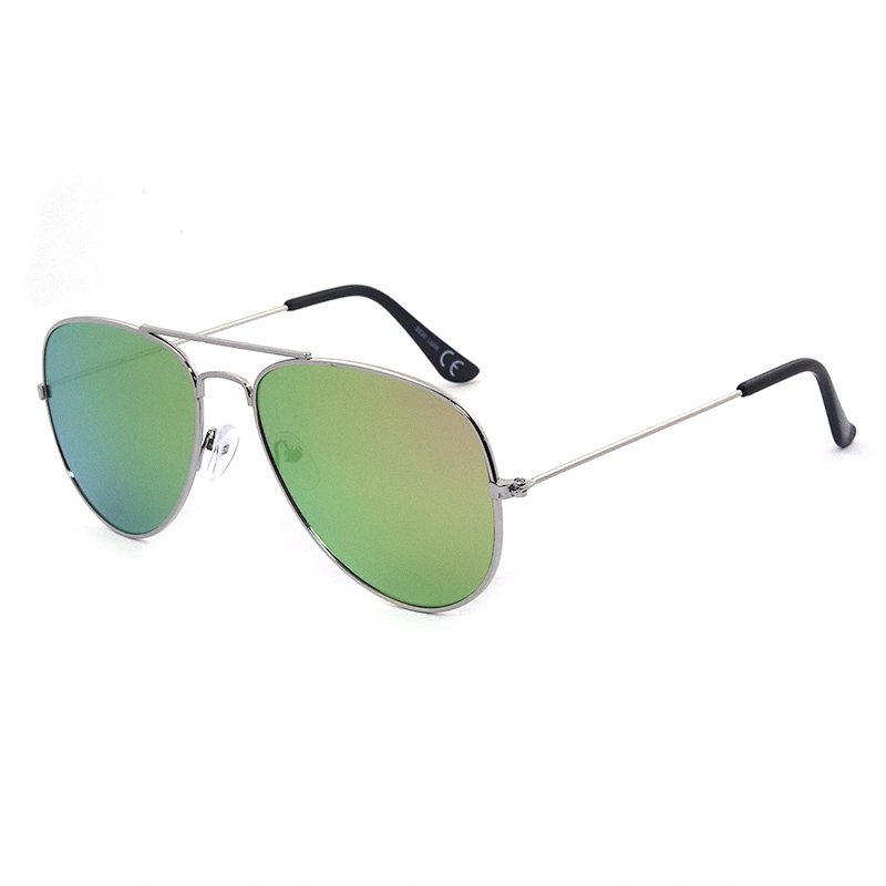 2020 New Arrival eyeglasses eyewear Fashion frames Pilot Ladies Sunglass plastic & brass frame and coated lens