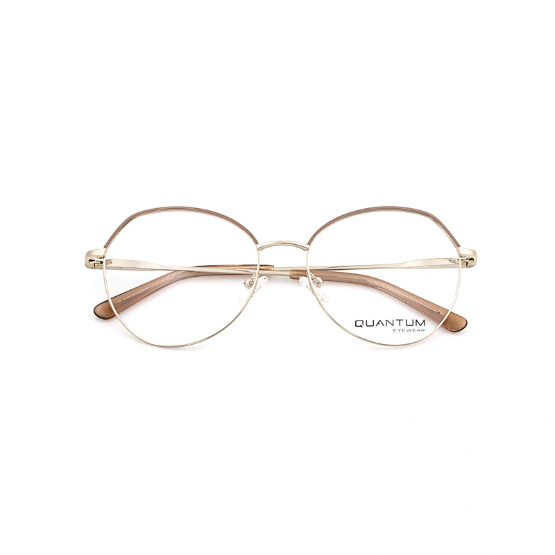 Quality Guarantee Stylish Latest Fashion Korean Metal Eye Glasses Frame Optical