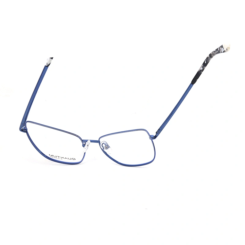 Custom Morden Square Full Rim Metal Spectacle Frame Optical Eyeglasses
