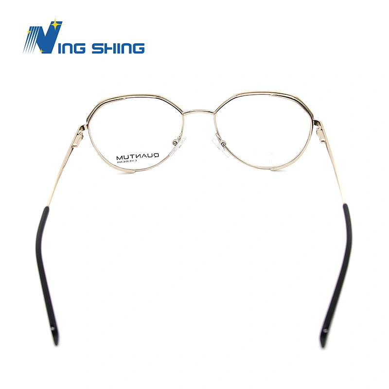 20192020 New Arrival Durable ladies Eyewear Metal Frame Half Rim Designer Clear Lens Eye Glasses Framemen optical frame