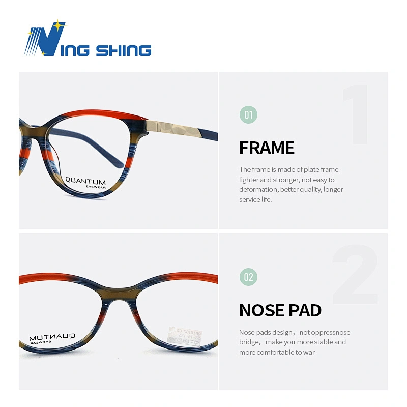 2019 NEW design Fashion square glasses frame women's fashion brand design optical computer glasses