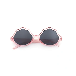 Hot Selling Quality Style Clear Unisex Plastic Uv 400 Sunglasses for Kids