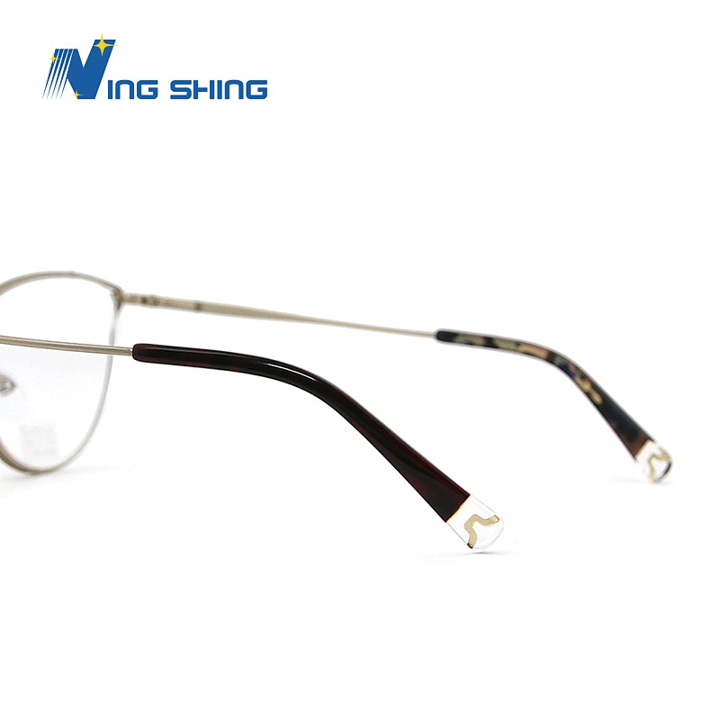2020 New Arrival Glasses Optical Frame Half Fra Metal Frame Half Rim Designer Clear Lens Eye Glasses Frame oem eyeglasses frames