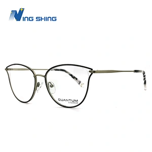 2020 New Arrival Glasses Optical Frame Half Fra Metal Frame Half Rim Designer Clear Lens Eye Glasses Frame oem eyeglasses frames
