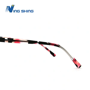 2020 New Arrival Glasses Optical Frame Metal eyewear Half Rim Designer AC Lens oem eyeglasses frames