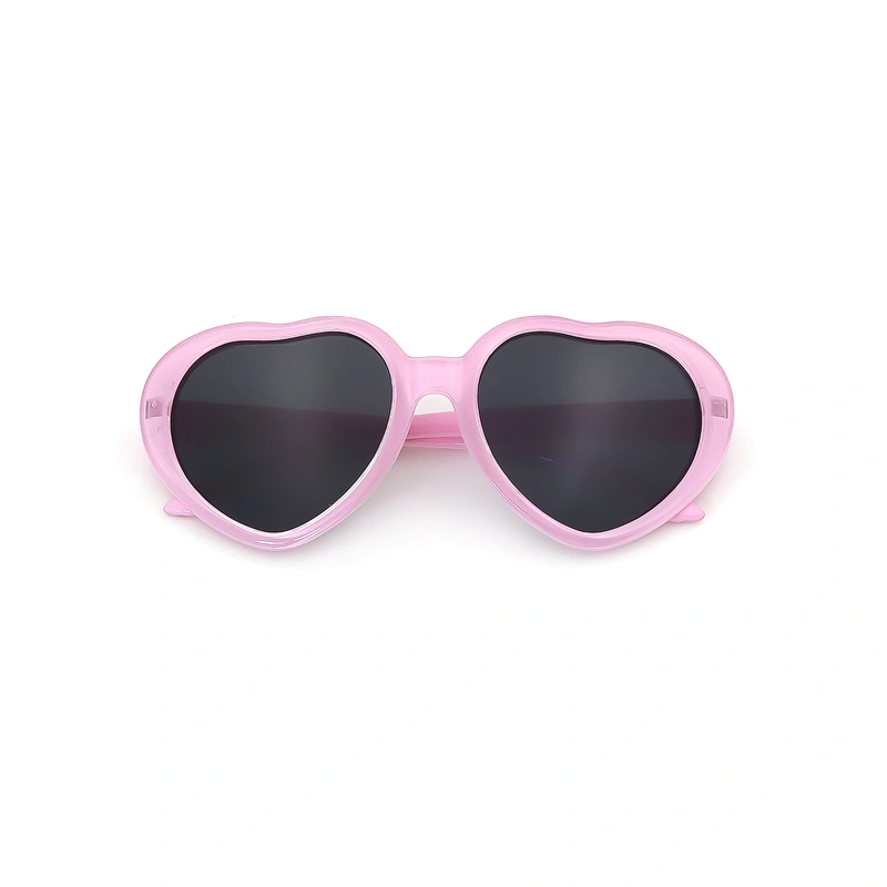 High Quality Kids Promotional Trendy Plastic Heart Sunglasses Sun Glasses