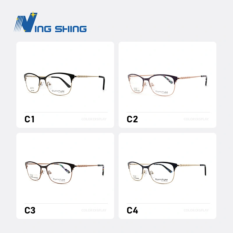 2020 New Arrival Glasses Optical Frame Half Fra Metal Frame Half Rim Designer Clear Lens Eye Glasses Frame oem eyeglasses frames