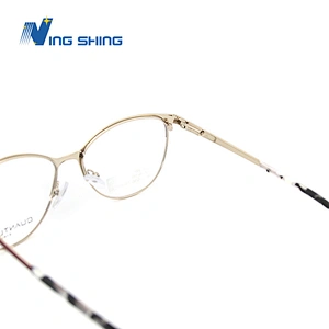 2019 NEW design eyewear Fine lines  spectacle frame  Alloy Carve optical  glasses colorful