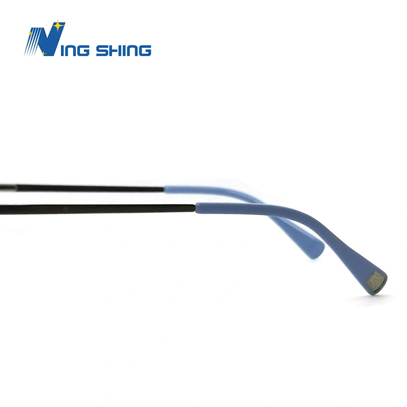 2020 New Arrival Glasses Optical Frame Half Fra Metal Frame Half Rim Designer Clear Lens Eye Glasses Frame oem eyeglasses frames
