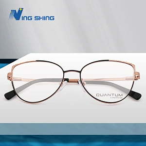 2020 New Arrival Glasses Optical Frame Half Fra Metal Frame Half Rim Designer Clear Lens Eye Glasses Frame oem eyeglasses frames