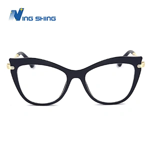 2020 New arrival eyewear eyeglasses Fashion sunglass  plastic & brass frame and AC lens Ladies eyeglasses frames
