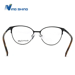 2019 NEW design eyewear Fine lines  spectacle frame  Alloy Carve optical  glasses Ultra-thin metal