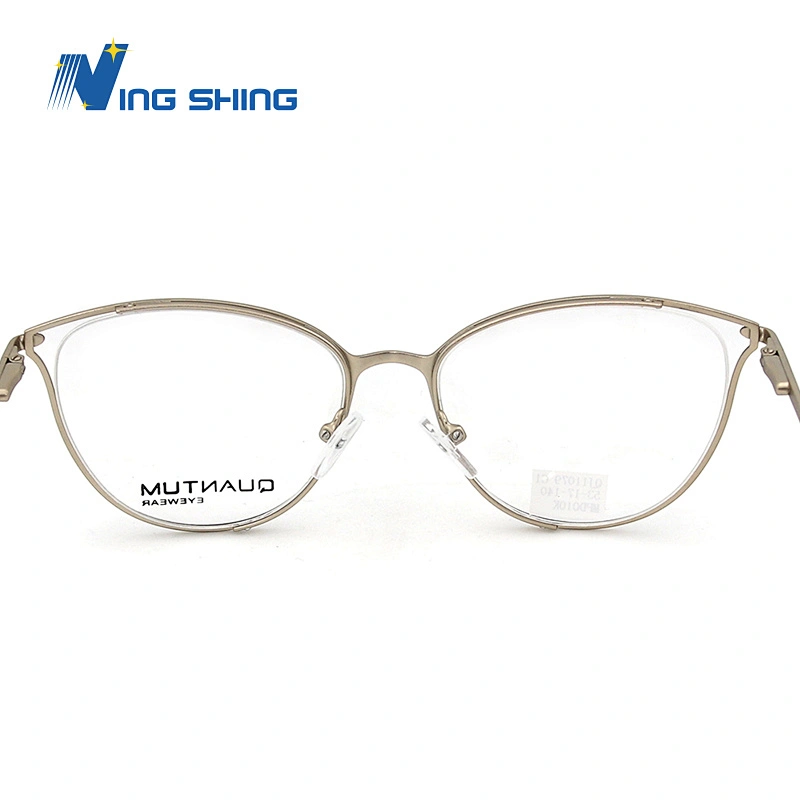 2020 New Arrival Glasses Optical Frame Half Fra Metal Frame Half Rim Designer Clear Lens Eye Glasses Frame oem eyeglasses frames