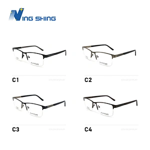 2020 NingShing Magnetic Clip On optical frames metal eyewear fast change sunglasses polarized anti blue ray