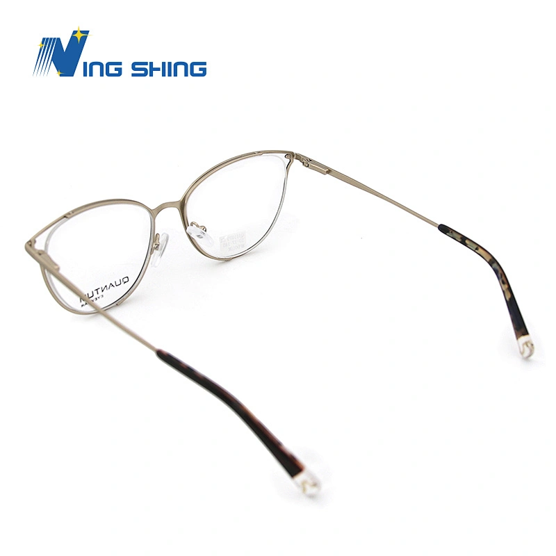 2020 New Arrival Glasses Optical Frame Half Fra Metal Frame Half Rim Designer Clear Lens Eye Glasses Frame oem eyeglasses frames