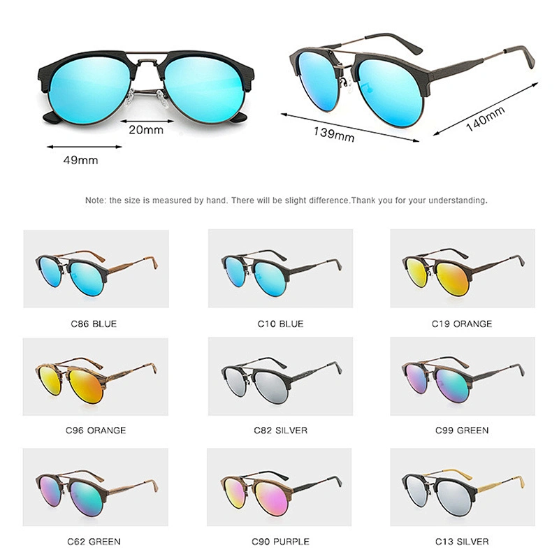 NEW Hipster retro fashion bamboo and wood sunglasses polarized wooden men and women Sunglasses