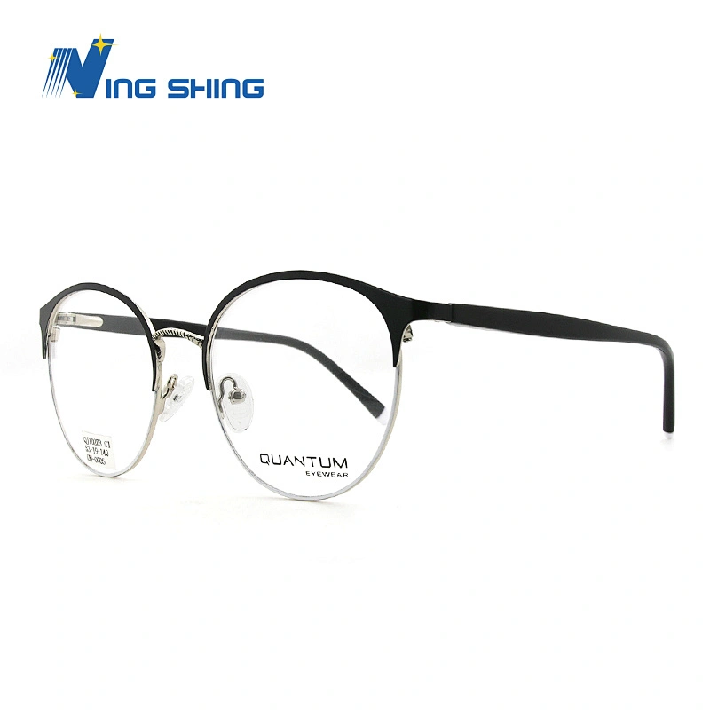 2020 New Arrival Glasses Optical Frame Metal eyewear Half Rim Designer AC Lens oem eyeglasses frames