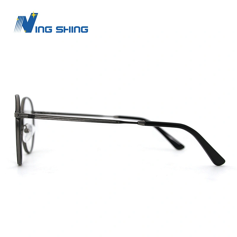 2020 New Arrival Glasses Optical Frame Half Fra Metal Frame Half Rim Designer Clear Lens Eye Glasses Frame oem eyeglasses frames