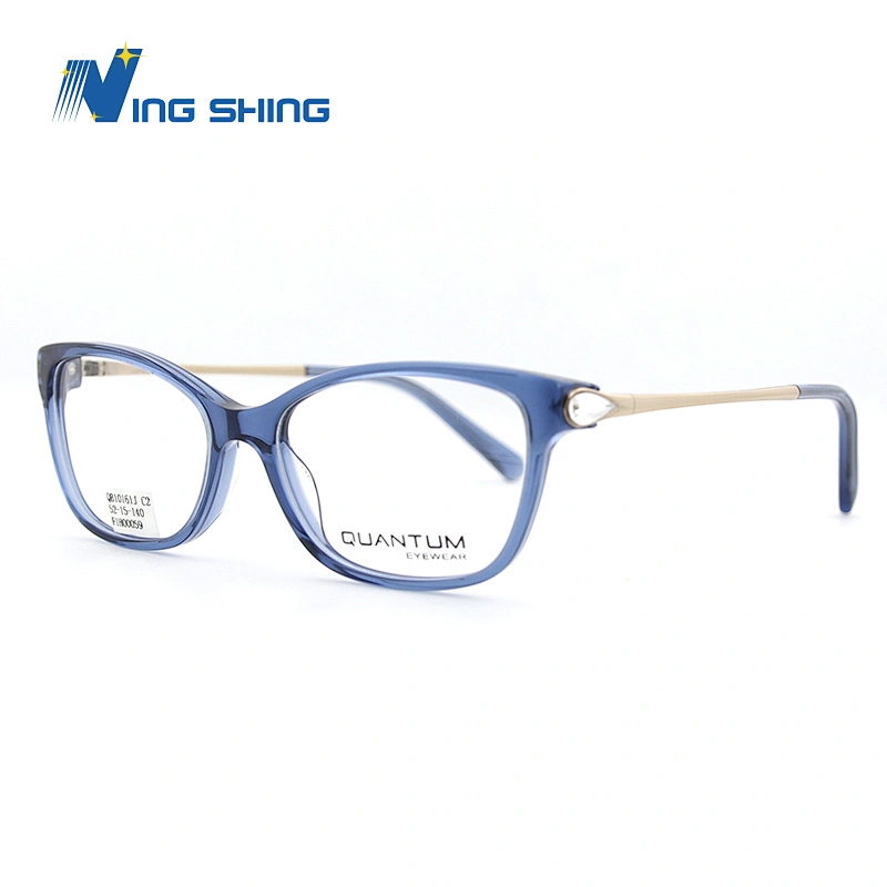 2019 NEW design eyewear Diamond-encrusted spectacle frame  Acetate Carve optical  glasses