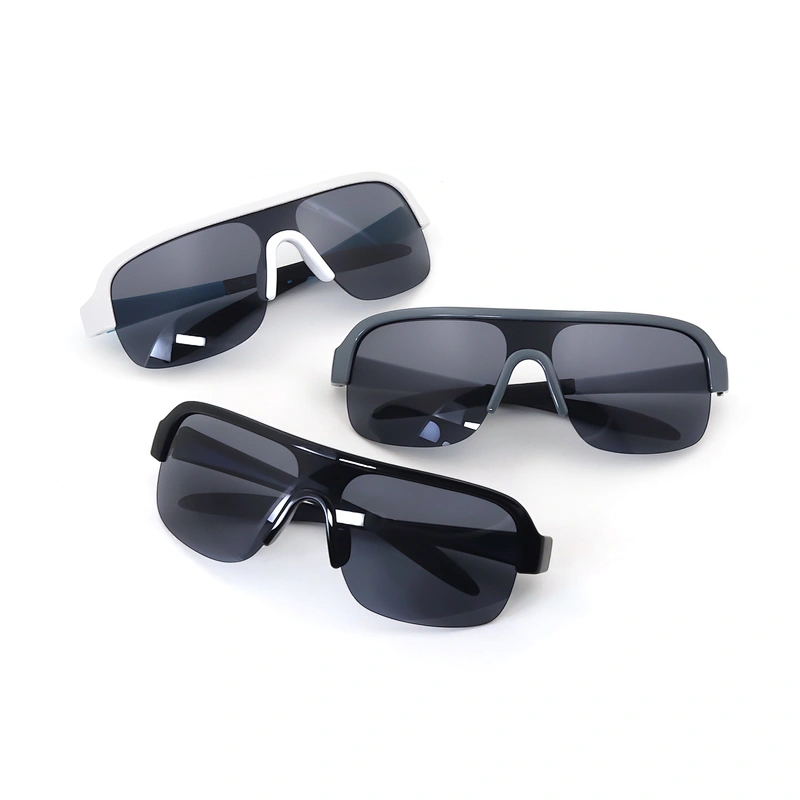 High Quality Custom Oversized Square Pc Uv400 Sunglasses for Kid Boys