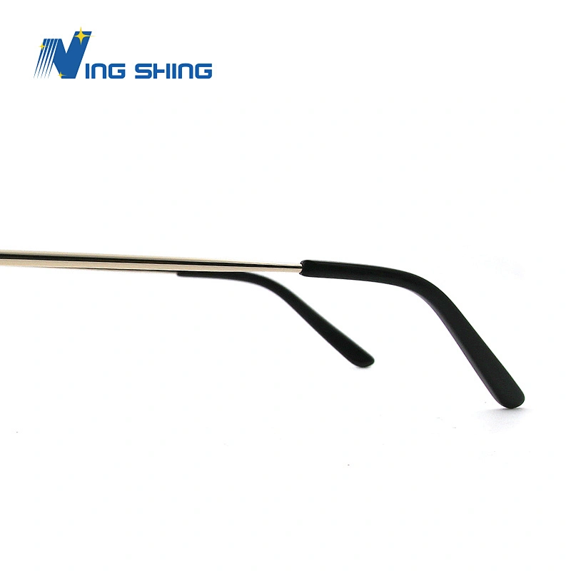 New Arrival Glasses Optical Frame Half Fra Metal Frame Half Rim Designer Clear Lens oem eyeglasses frames