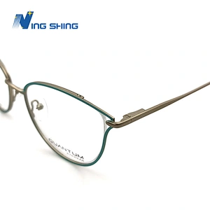 2020 New Arrival Glasses Optical Frame Half Fra Metal Frame Half Rim Designer Clear Lens Eye Glasses Frame oem eyeglasses frames