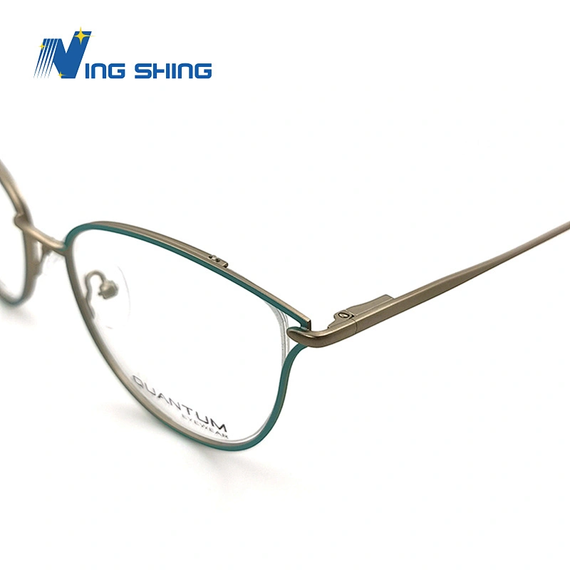 2020 New Arrival Glasses Optical Frame Half Fra Metal Frame Half Rim Designer Clear Lens Eye Glasses Frame oem eyeglasses frames