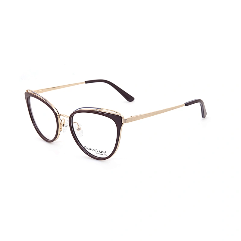 Fashionable Designer Round Acetate Optical Frames Eyeglasses for Woman